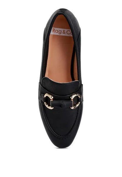 Asher Horsebit Embellished Loafers Rag Company