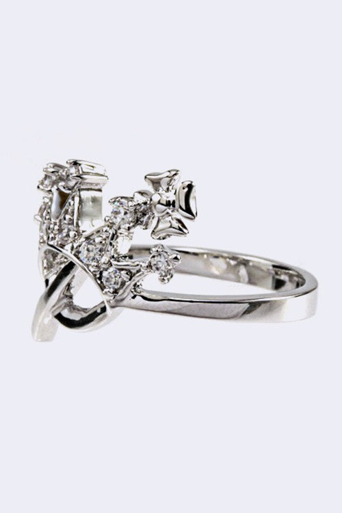 CZ Tiara Ring