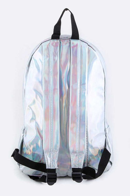 Holographic Color Backpack