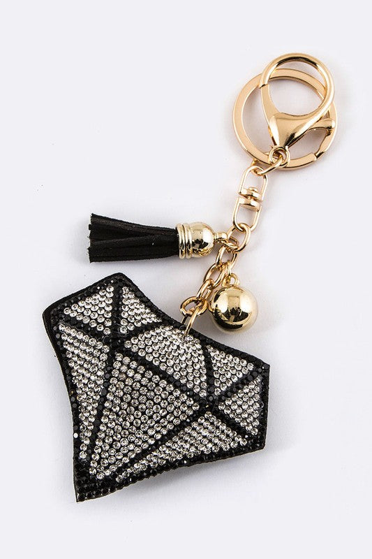 Crystal Diamond Keycharm