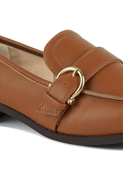 Sheboss Buckle Detail Loafers Rag Company