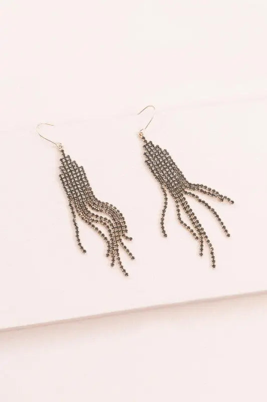 Pixel Stone Dangle Earrings Lovoda