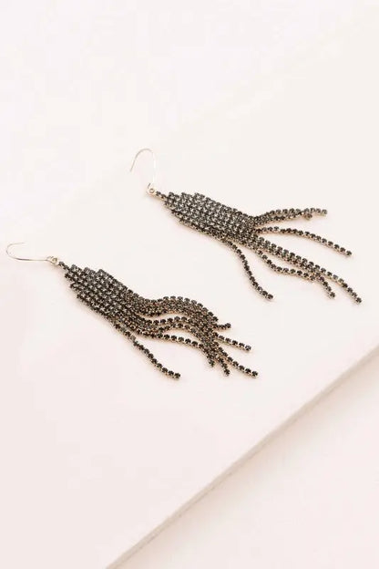 Pixel Stone Dangle Earrings Lovoda