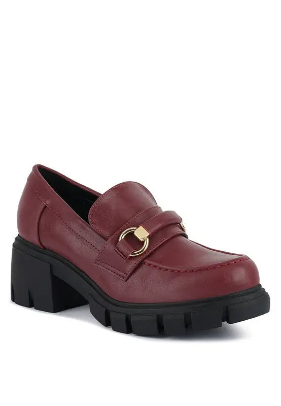 Evangeline Chunky Platform Loafers Rag Company