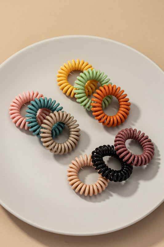 3-Piece Set Coil Hair Ties