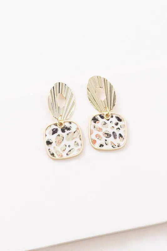 Stepping Stones Drop Earrings Lovoda