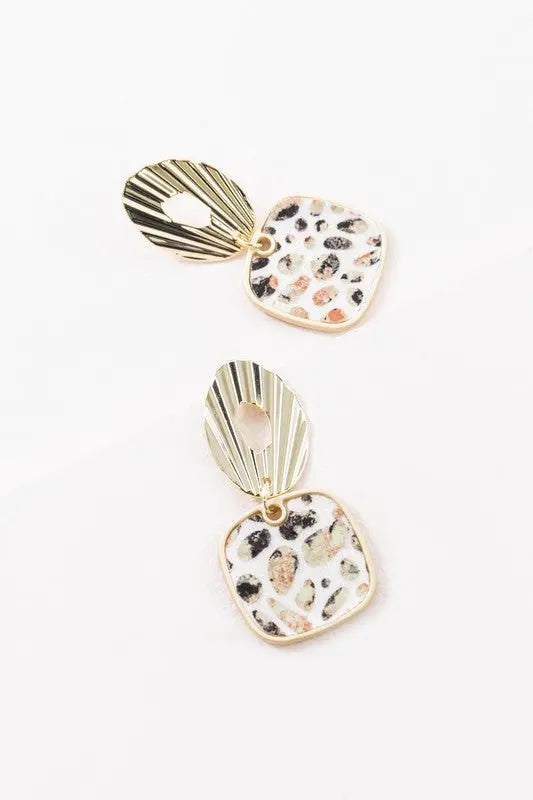 Stepping Stones Drop Earrings Lovoda