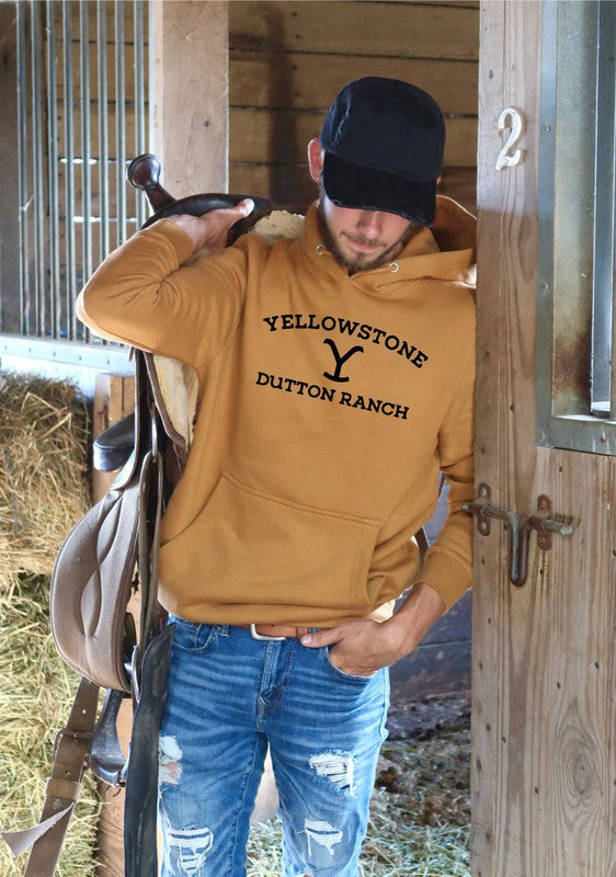 Yellowstone Dutton Ranch Heavyweight Hoodie