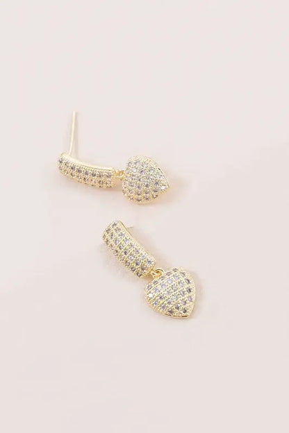 Amour Drop Earrings Lovoda