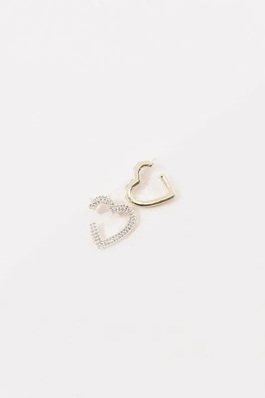 Pair of Hearts Earrings Lovoda