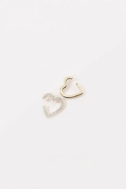 Pair of Hearts Earrings Lovoda