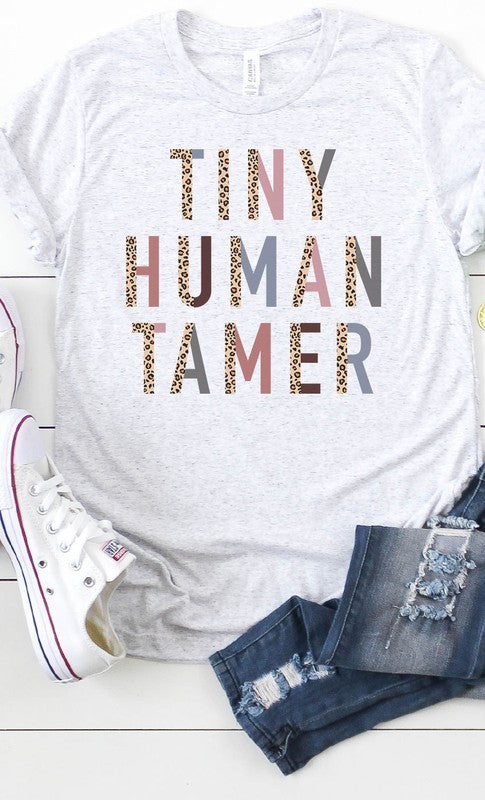 Tiny Human Tamer graphic tee PLUS