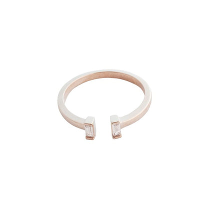 Stevie Adjustable Baguette Ring