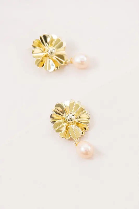 Flora Drop Earrings Lovoda