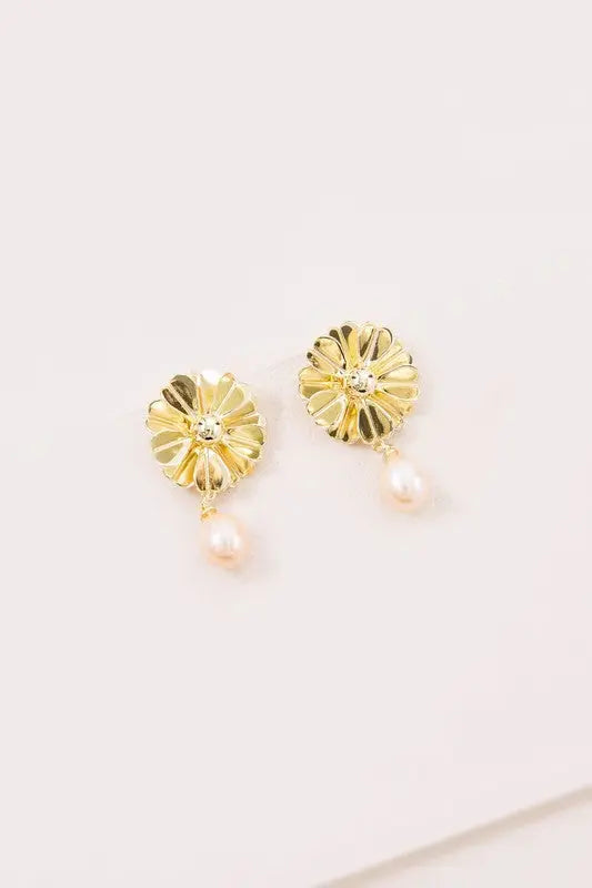 Flora Drop Earrings Lovoda