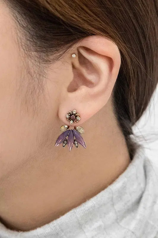 Halcyon Ear Jacket Earrings Lovoda