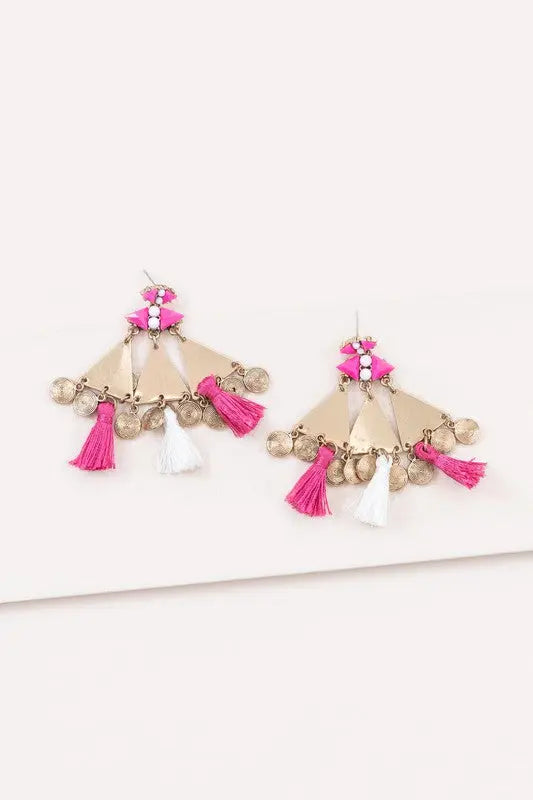 Leinani Tassel Earrings Lovoda