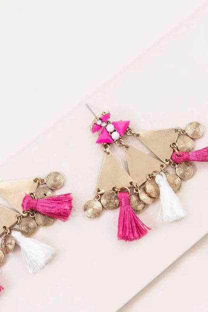 Leinani Tassel Earrings Lovoda