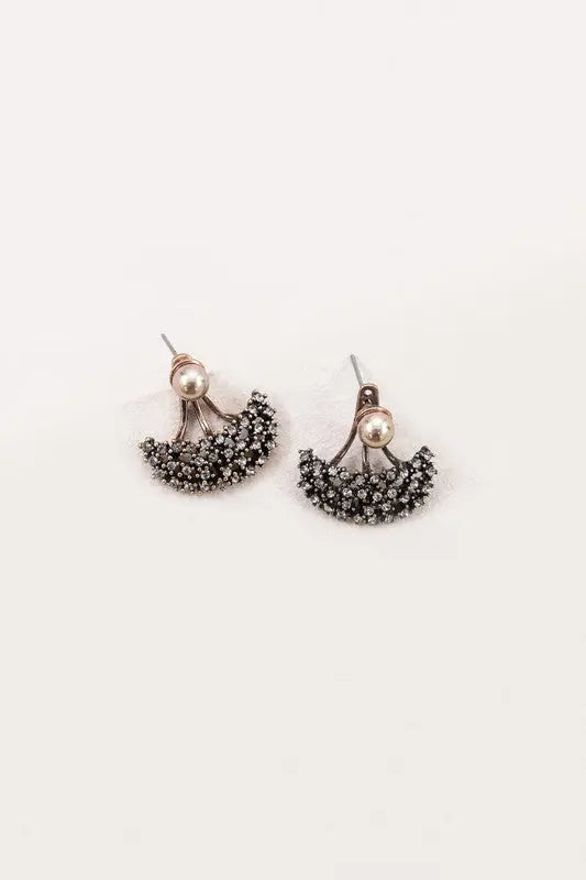 Couture Ear Jacket Earrings Lovoda