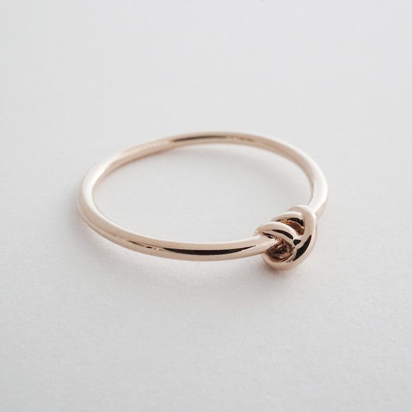 Tiny Knotted Ring