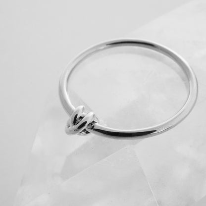 Tiny Knotted Ring