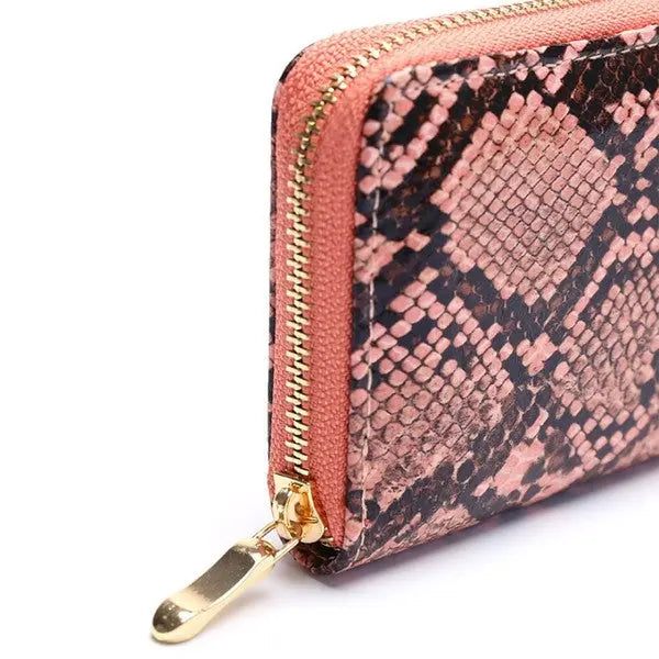 Python Zipper Wallet ClaudiaG Collection