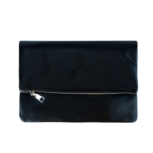 LARGE PU LEATEHR CLUTCH PURSE