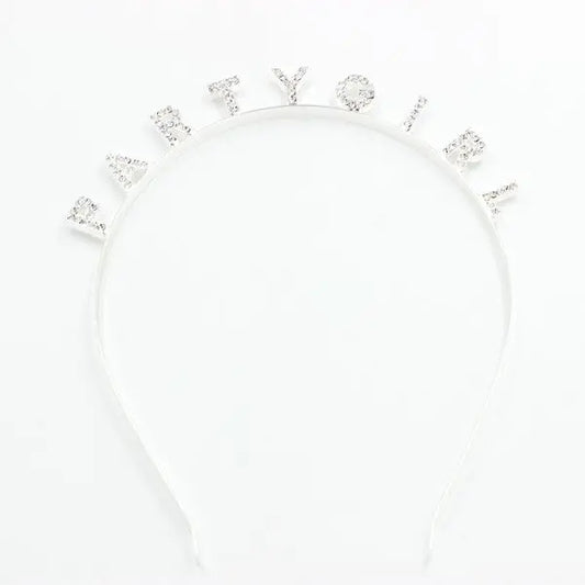 PARTY GIRL RHINESTONE HEAD BAND