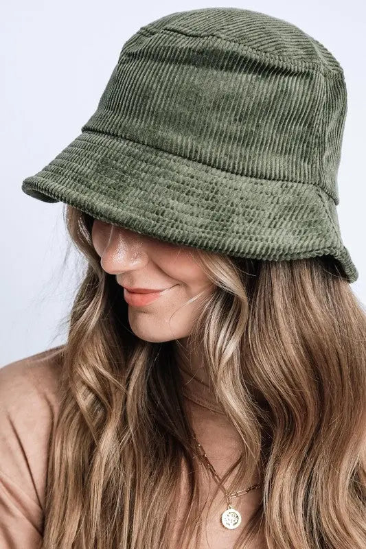 CORDUROY BUCKET HAT