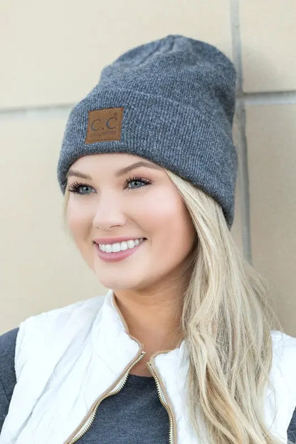 CC  Heathered Boyfriend Beanie Aili's Corner