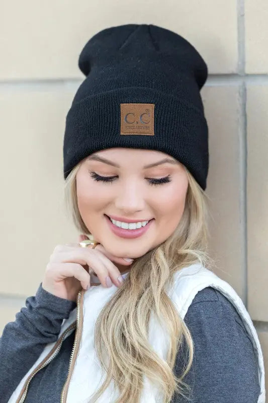 CC  Heathered Boyfriend Beanie Aili's Corner