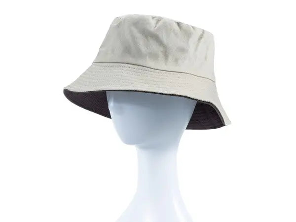 SOLID REVERSIBLE BUCKET HAT