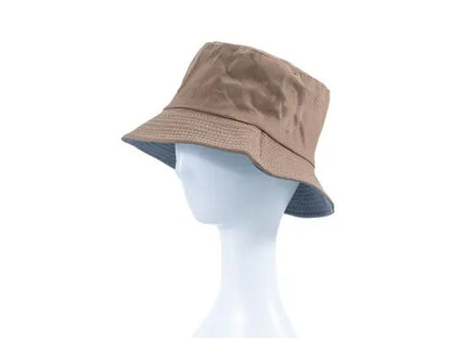 SOLID REVERSIBLE BUCKET HAT