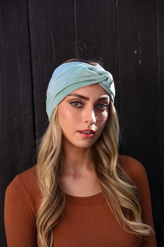 Super Soft Twisted Velvet Headbands