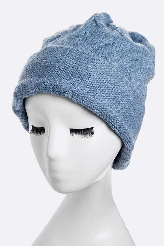 Slouchy Fit Soft Knit Beanie LA Jewelry Plaza