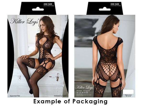 Sparkling Glamour Fishnet Dress