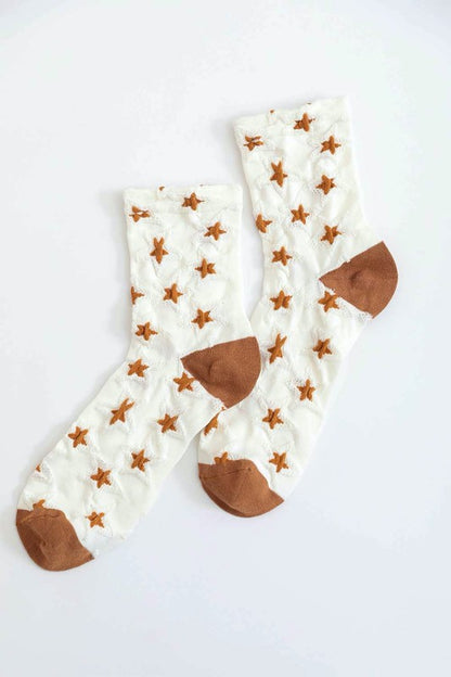 Star Design Socks