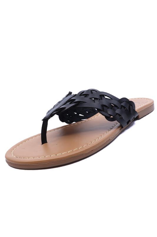 Woven Thong Sandal