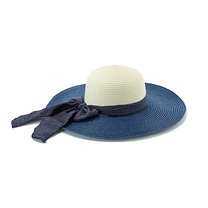 RIBBON BAND STRAW HAT