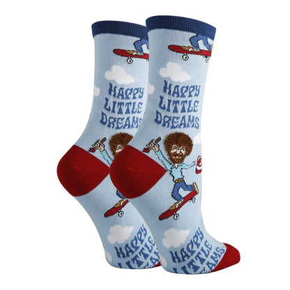 Happy Little Dreams - Womens Crew Socks