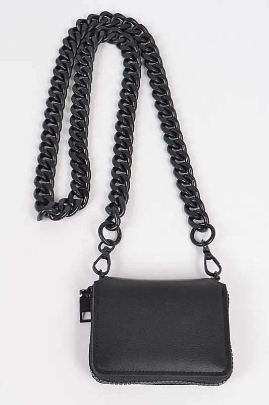 Iconic Chunky Chain Convertible Wallet Artini Accessories