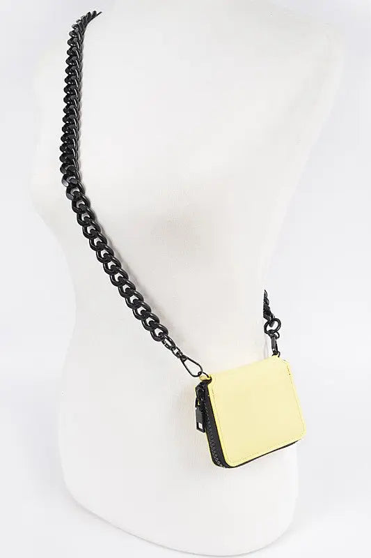 Iconic Chunky Chain Convertible Wallet Artini Accessories