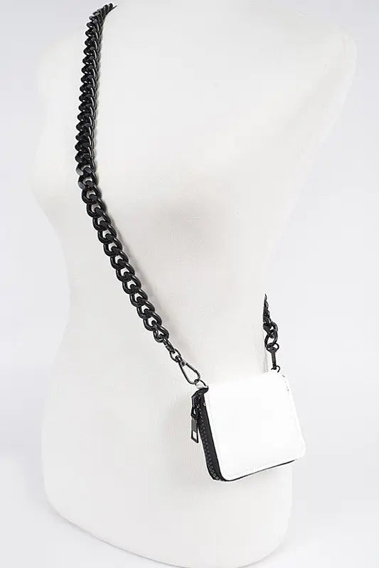 Iconic Chunky Chain Convertible Wallet Artini Accessories