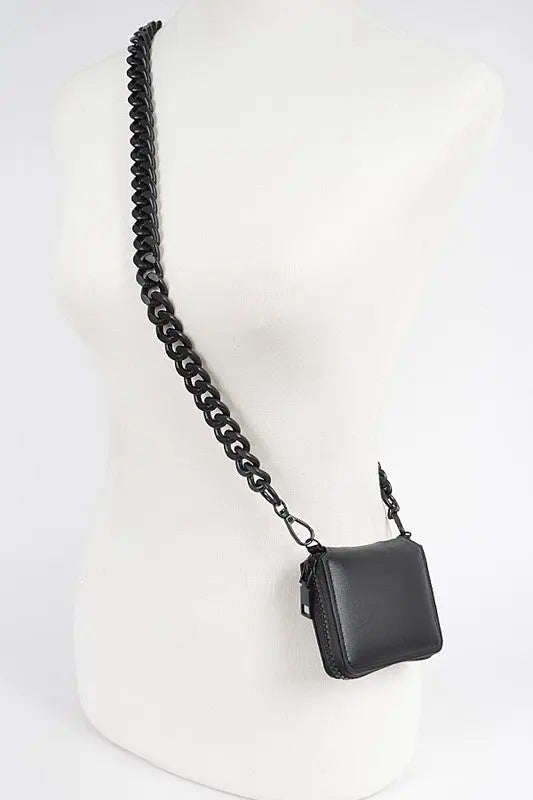 Iconic Chunky Chain Convertible Wallet Artini Accessories