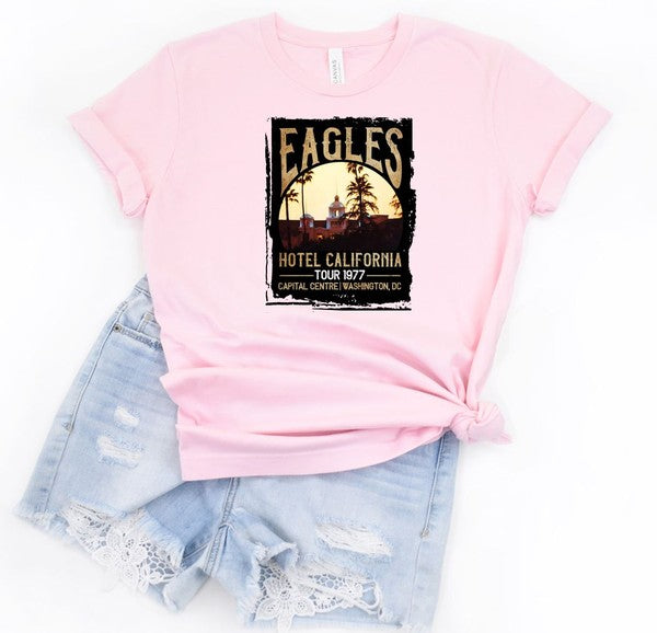 Eagles Hotel California Music Fest Tee