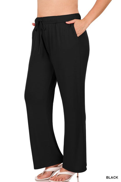 Plus Drawstring Lounge Pants