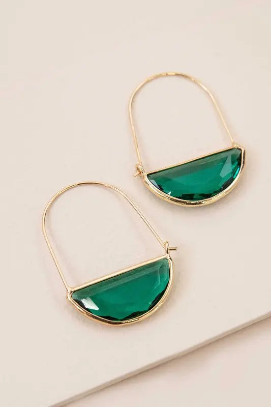 Glacier Hoop Earrings Lovoda