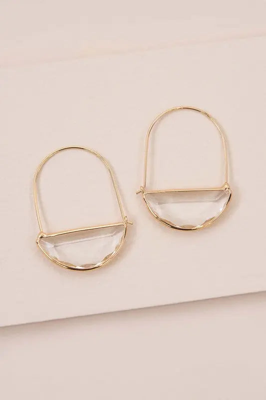 Glacier Hoop Earrings Lovoda