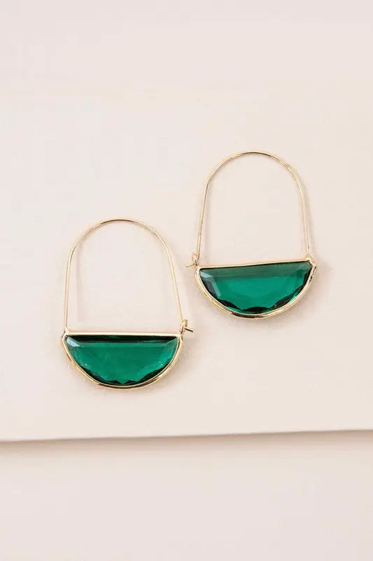 Glacier Hoop Earrings Lovoda