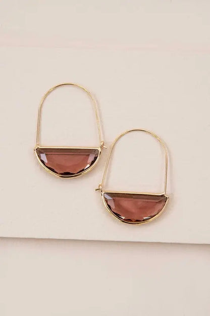 Glacier Hoop Earrings Lovoda